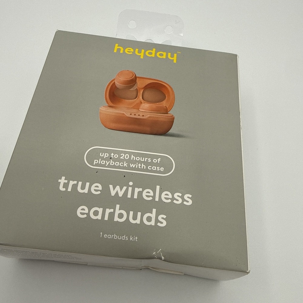 Heyday True Wireless‎ Earbuds  Peach Cream Color, Bluetooth